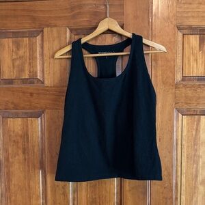 Beyond Yoga Jet Black Sleeveless Top